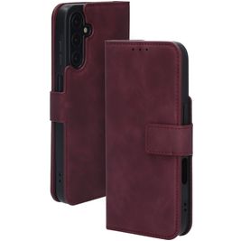 Mobiparts Classic Wallet Samsung Galaxy A15 5G Hoesje Bookcase Portemonnee - Velvet Red