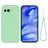 Mobigear Rubber Touch Google Pixel 10a Siliconen Hoesje Backcover - Groen