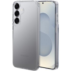 Mobiparts Classic Hardcover Doorzichtig Samsung Galaxy S25 Plus Hoesje Hardcase Backcover - Transparant