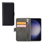 Mobilize Classic Gelly Wallet Samsung Galaxy S23 Ultra Hoesje Bookcase Portemonnee - Zwart