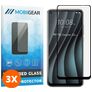 Mobigear Premium HTC Desire 20 Pro Glazen Screenprotector - Case Friendly - Zwart (3-Pack)