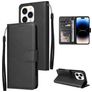 Mobigear Wallet iPhone 14 Pro Hoesje Bookcase Portemonnee - Zwart