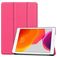 Mobigear Tri-Fold iPad 9 (2021) Hoes Bookcase - Magenta