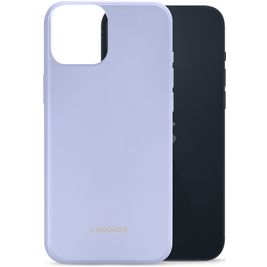 Mobilize Rubber Gelly iPhone 14 Plus Hoesje Flexibel TPU Backcover - Pastel Purple