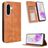 Mobigear Sensation Samsung Galaxy A56 Hoesje Bookcase Portemonnee - Bruin