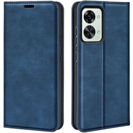 Mobigear Retro Slim OnePlus Nord 2T 5G Hoesje Bookcase Portemonnee - Blauw