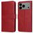 Mobigear Wallet iPhone 17 Pro Max Hoesje Bookcase Portemonnee - Rood