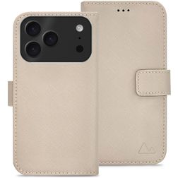 My Style Flex Wallet iPhone 17 Pro Hoesje Bookcase Portemonnee - Warm Taupe
