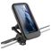 Mobigear Bike Console Telefoonhouder Fiets Fietsstuur Bevestiging Hoesje Universeel OnePlus Nord CE5 - 193 x 99.2 x 25 mm - Zwart