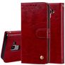 Mobigear Wallet Samsung Galaxy J6 (2018) Hoesje Bookcase Portemonnee - Rood