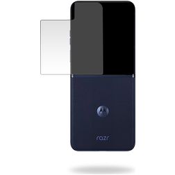 Mobilize Motorola Razr 50 Ultra Glazen Screenprotector - Case Friendly - Outer Display