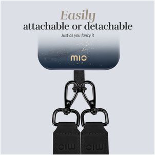 MIO Lanyard Universeel Telefoonkoord Verstelbaar - Midnight Sparkle