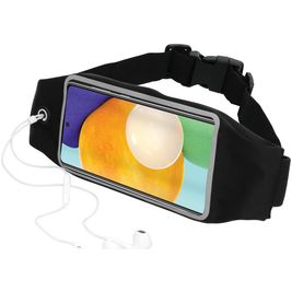 Mobiparts Comfort Fit Belt Telefoonhouder Hardlopen Samsung Galaxy A52 Sport Hoesje Neopreen Heuptas - Zwart