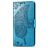 Mobigear Butterfly iPhone 11 Hoesje Bookcase Portemonnee - Blauw