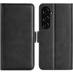 Mobigear Slim Magnet Samsung Galaxy S23 FE Hoesje Bookcase Portemonnee - Zwart