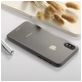 Mobigear Ultra Slim iPhone XS Hoesje Hardcase Extra Dun Backcover - Grijs