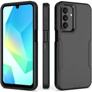Mobigear Rugged Samsung Galaxy A16 Hoesje Hardcase Backcover Shockproof - Zwart