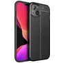 Mobigear Luxury iPhone 14 Hoesje Flexibel TPU Backcover - Zwart