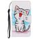 Mobigear Design Xiaomi Redmi 9A Hoesje Bookcase Portemonnee - Kat