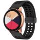 Mobigear Sport Plus Mag Siliconen Smartwatch Bandje Magneetsluiting - Universeel 22 mm connector - Zwart