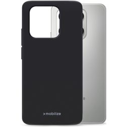 Mobilize Rubber Gelly Honor 400 Smart Hoesje Flexibel TPU Backcover - Zwart
