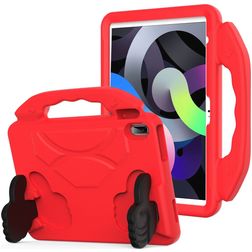 Mobigear Thumbs Up iPad 11 (2025) Kinder Tablethoes met Handvat - Rood