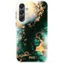 MIO Samsung Galaxy S24 Plus MagSafe Hoesje Hardcase Backcover - Green Marble