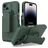 Mobigear Explorer iPhone 14 Pro Hoesje Hardcase Backcover Shockproof met Standaard - Groen