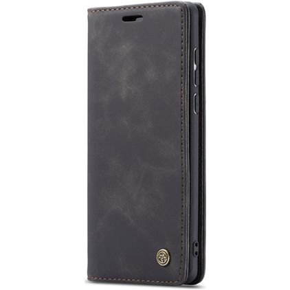 Caseme 013 Samsung Galaxy A71 Hoesje Bookcase Portemonnee - Zwart