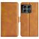Mobigear Slim Magnet OnePlus 10 Pro Hoesje Bookcase Portemonnee - Cognac
