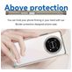 Mobigear Crystal HONOR Magic 4 Lite Hoesje Hardcase Backcover - Transparant / Grijs