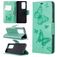 Mobigear Butterfly Huawei P40 Pro Hoesje Bookcase Portemonnee - Turquoise