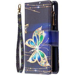 Mobigear Design Samsung Galaxy S20 FE Hoesje Bookcase Portemonnee - Vlinder