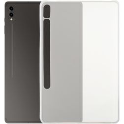 Mobigear Ultra Thin Dunne Samsung Galaxy Tab S9 Hoes Flexibel TPU Backcover - Transparant