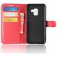 Mobigear Classic Samsung Galaxy A8 (2018) Hoesje Bookcase Portemonnee - Rood