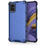 Mobigear Honeycomb Samsung Galaxy A51 Hoesje Hardcase Backcover Shockproof - Blauw