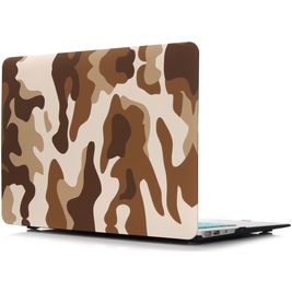 Mobigear Design MacBook Air 13 Inch (2010-2019) Hoes Hardshell Laptopcover MacBook Case - Desert Camauflage - Model A1369 / A1466