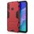 Mobigear Armor Stand Huawei P40 Lite E Hoesje Hardcase Backcover Shockproof met Standaard - Rood