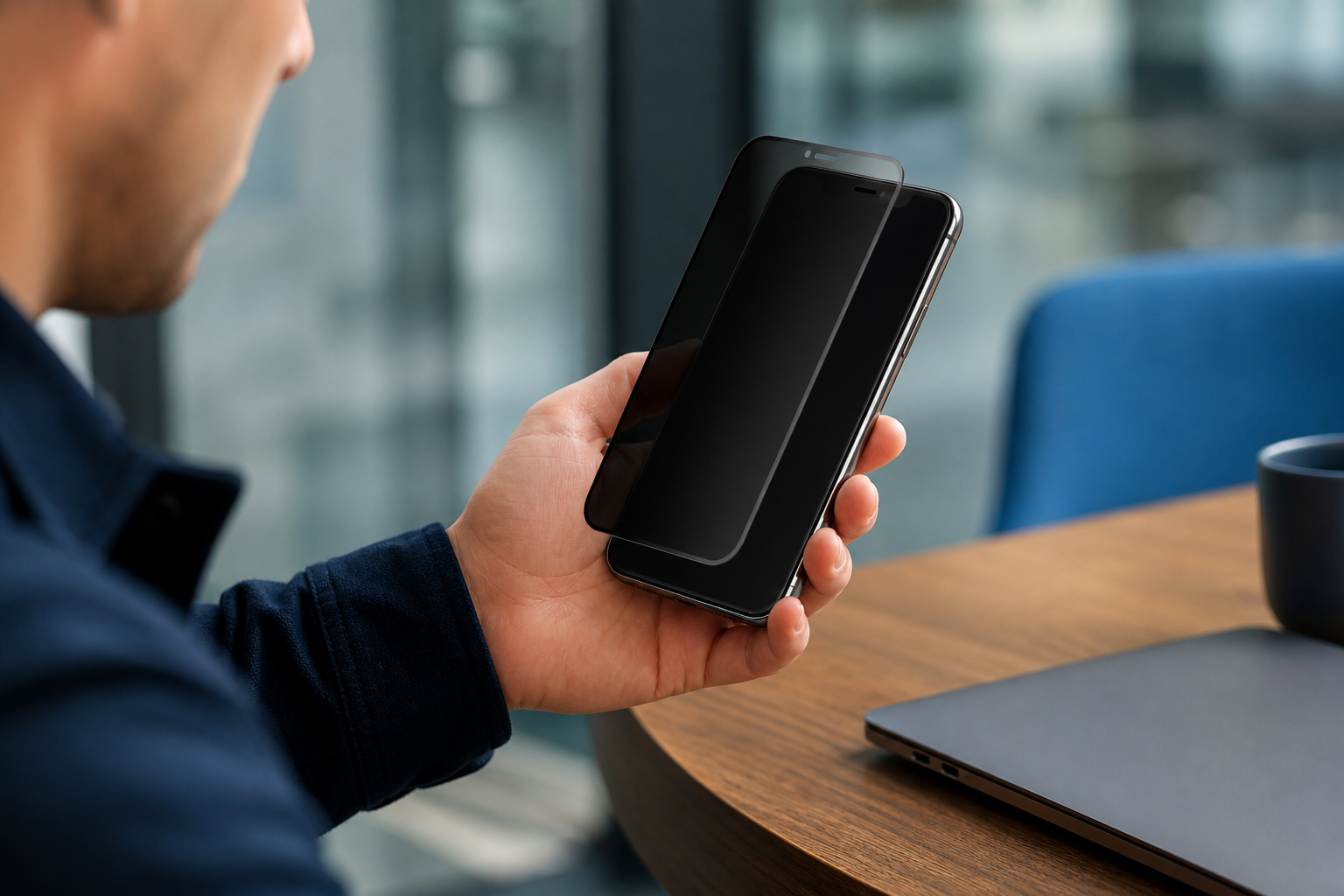 Wat is het nut van een privacy screenprotector?