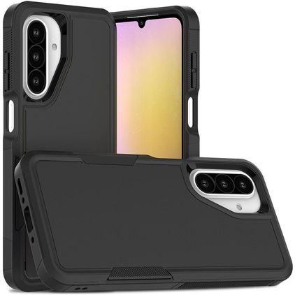 Mobigear Heavy Armor Samsung Galaxy A26 Hoesje Hardcase Backcover Shockproof - Zwart