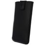 Valenta Pocket UNI Echt Leer Insteekhoesje - Sleeve - Pouch - H140 x B72 - Zwart