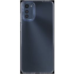 Mobigear Ultra Thin Doorzichtig Motorola Moto E32 Hoesje Flexibel TPU Extra Dun Backcover - Transparant