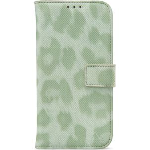 My Style Flex Wallet Samsung Galaxy S25 Plus Hoesje Bookcase Portemonnee - Green Leopard