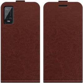 Mobigear Wiko Power U20 Hoesje Flipcase - Bruin