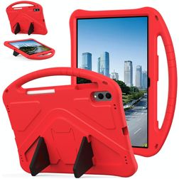Mobigear AeroArmor Samsung Galaxy Tab S11 Ultra Hoes EVA Schuim Backcover + Stylus Houder + Standaard - Rood