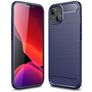 Mobigear Brushed Slim iPhone 14 Plus Hoesje Flexibel TPU Backcover - Blauw