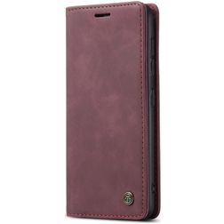 Caseme 013 Samsung Galaxy A41 Hoesje Bookcase Portemonnee - Rood