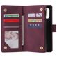 Mobigear Zipper Samsung Galaxy S10 Lite Hoesje Bookcase Portemonnee - Rood