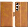 Mobigear Slim Magnet Samsung Galaxy S24 FE Hoesje Bookcase Portemonnee - Cognac