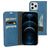 Mobiparts Classic Wallet iPhone 12 Pro Max Hoesje Bookcase Portemonnee - Steel Blue